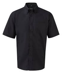 933M Gents Easycare Oxford Short Sleeve shirt Includes Embroidery