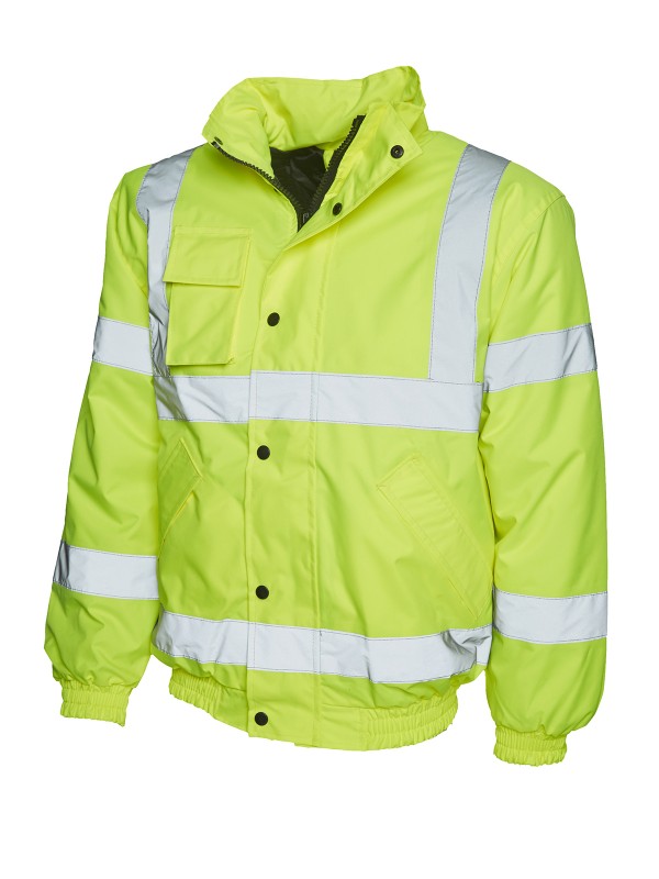 Hi Visibility Ultra Padded Bomber Jacket