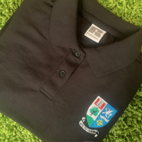 Jerzees Girls Poloshirt Inc Crest Embroidered Logo