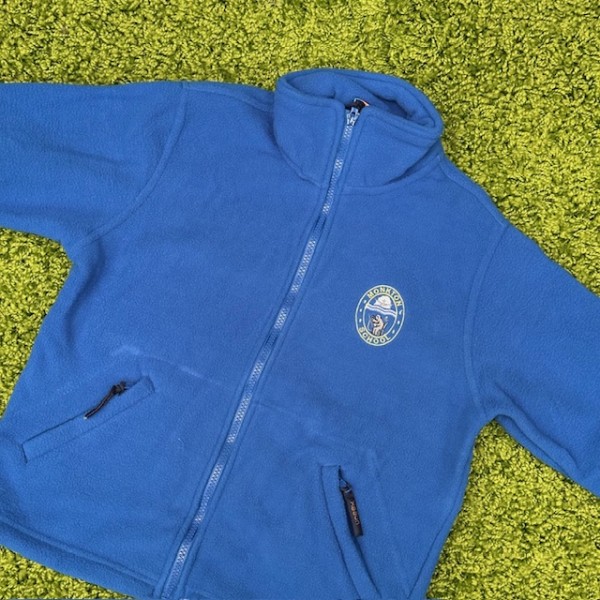 Unisex Full Zip Royal Fleece Inc Embroidered Logo
