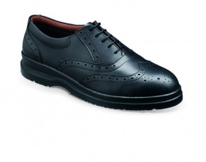 Black Safety Brogue Shoe