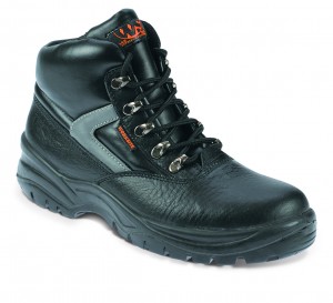 Mid Cut Safety Boot with Reflective Flash